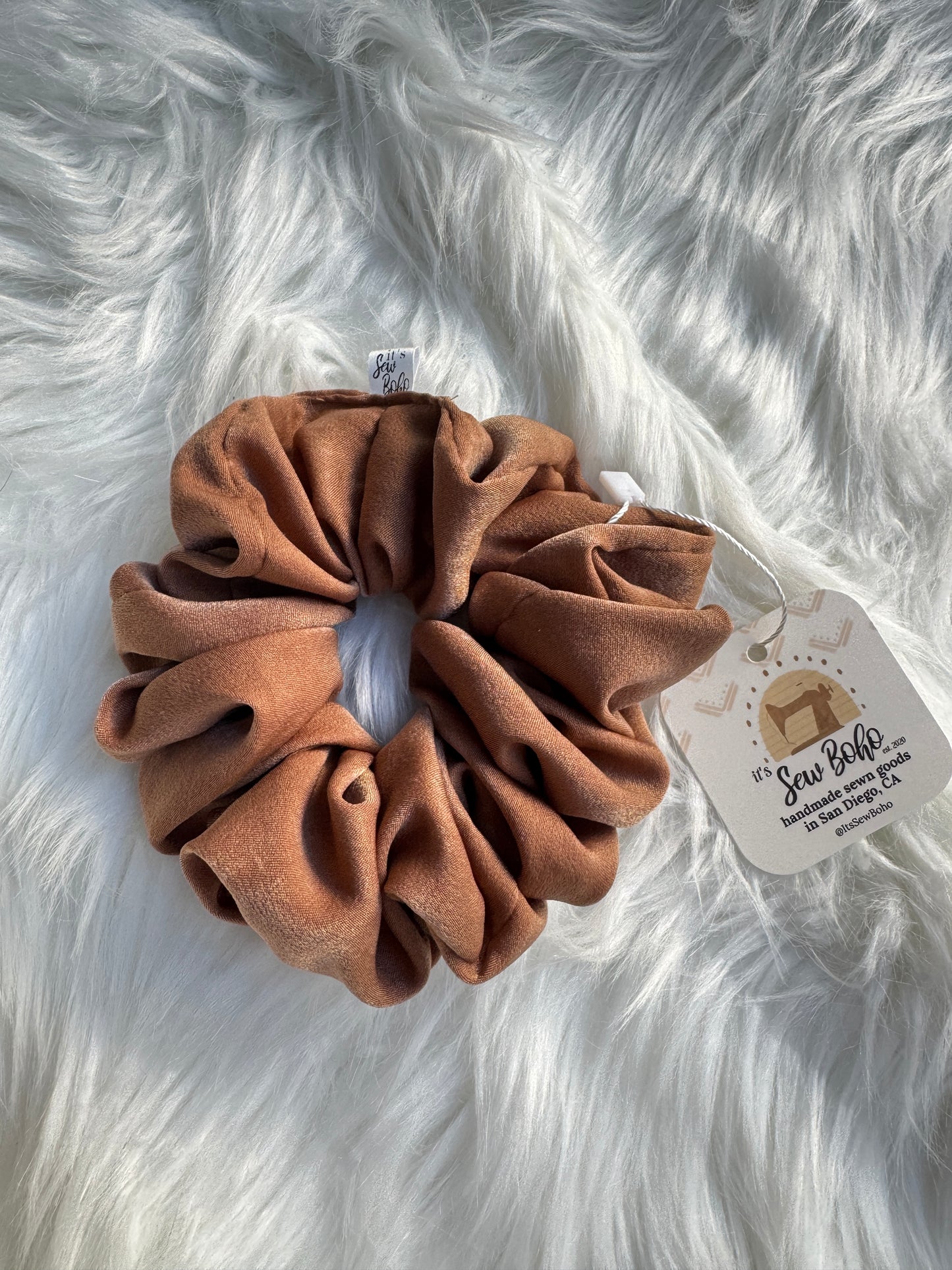 Desert Suede Scrunchie