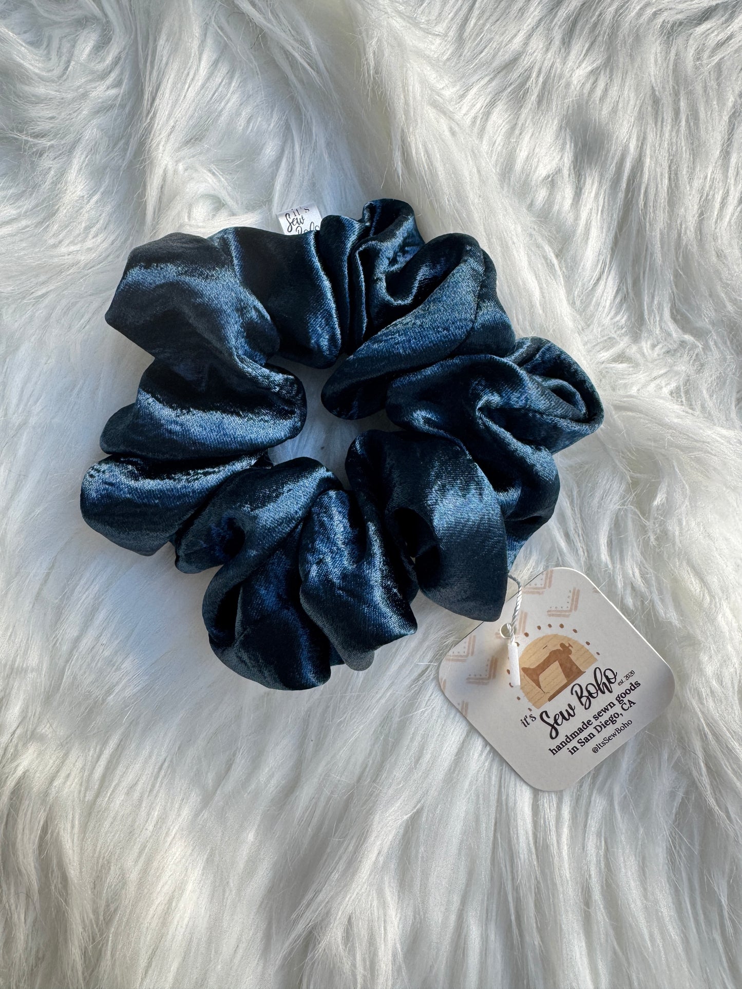 Sapphire Scrunchie