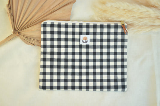 Plaid of my Dreams Large Pouch